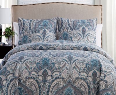 VCNY Home - Lawrence Pinsonic Rev 3-Pc. Quilt Sets