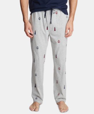 Nautica - Men's Cotton Pelican-Print Pajama Pants