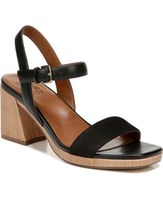 Naturalizer - Women's Rose Block Heel Open Square Toe Platform Sandals