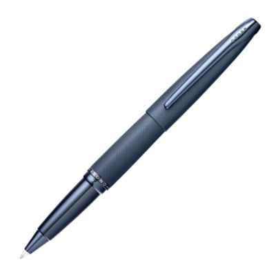 A. T. Cross - Dark Blue Etched Selectip Rollerball Pen