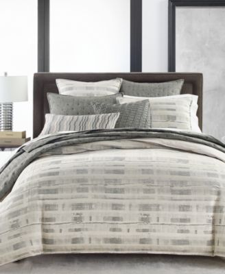 Hotel Collection - Broken Stripe  Duvet, Created for Macy's