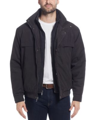 Weatherproof - Men's Microfiber Poly Filled Bomber Jacket