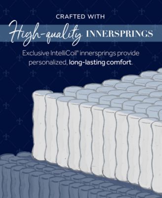 Stearns & Foster - Estate 15" Firm Euro Pillowtop Innerspring Luxury Mattress Set - California King