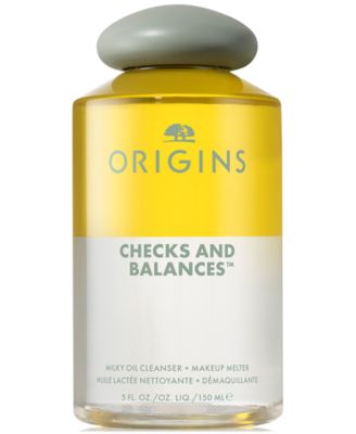 Origins - Checks & Balances Milky Oil Cleanser + Makeup Melter, 5 oz.