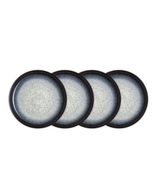 Denby - Halo Alt 4-Pc. Medium Coupe Plate Set