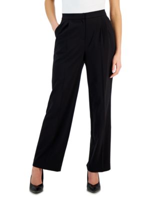 Bar III - Women's Bi-Stretch Wide-Leg Pants, Created for Macy's