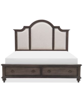Furniture - Mandeville Upholstered Queen Storage Bed
