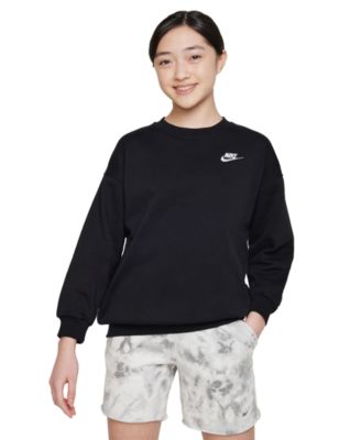 Nike - Big Girls Sportswear Club Fleece Oversized-Fit Sweatshirt