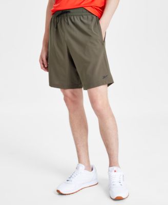 Reebok - Men's Regular-Fit Moisture-Wicking 9" Drawstring Shorts