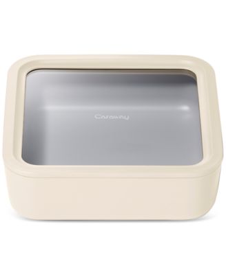 Caraway - 10-Cup Glass Food Storage Container with Lid