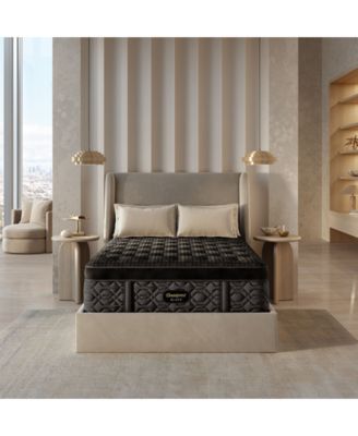 Beautyrest - Black Series Four 17.25" Ultra Plush Pillowtop Mattress Set - King