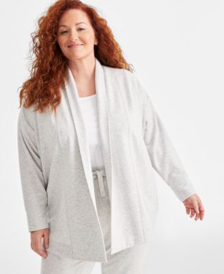 Macy's - Plus Size Yummy Fleece Cardigan