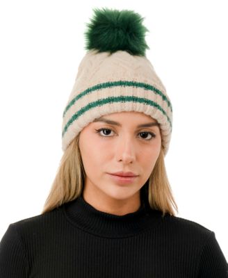 Marcus Adler - Knit Pom Varsity Beanie