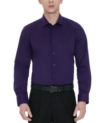Tallia - Men's Slim-Fit Dobby Dress Shirt