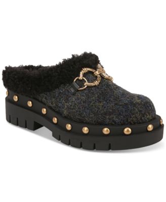 Circus NY by Sam Edelman - Annie Cozy Studded Slip-On Lug-Sole Clogs
