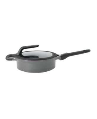 BergHOFF - Gem Collection Nonstick 2.3-Qt. Covered 2-Handled Saute Pan