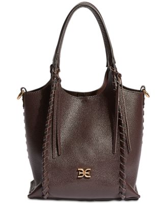 Sam Edelman - Sylvia Whipstitch Small Leather Crossbody Tote
