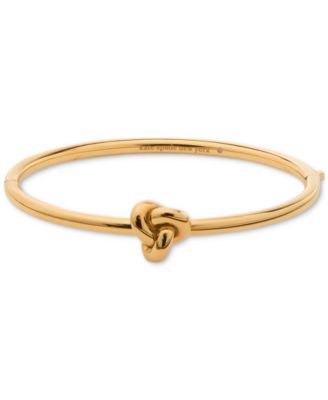 kate spade new york - Logo-Engraved Thin Bangle Bracelet