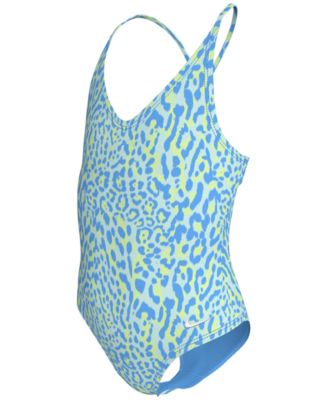 Nike - Big Girls Lace-Up One-Piece Swimsuit