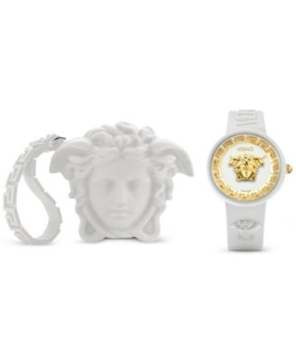 Versace - Women's Swiss V-Pop White Silicone Strap Watch 39mm