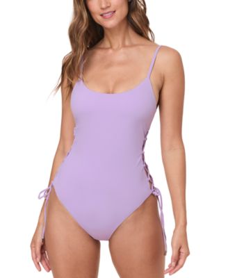 Andie - Women's Elba Side-Lace-Up One-Piece Swimsuit