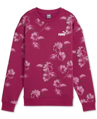 Puma - Women's Essentials Floral Vibes Crewneck Sweatshirt