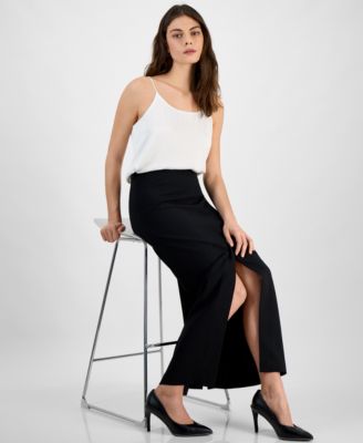 Bar III - Women's Crepe Maxi Skirt, Exclusively at Macy's