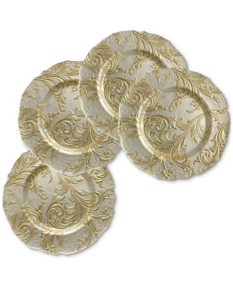 American Atelier - Vanessa Charger Plate 13", Set of 4