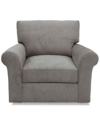 Furniture - Reiter Fabric Swivel Accent Chair