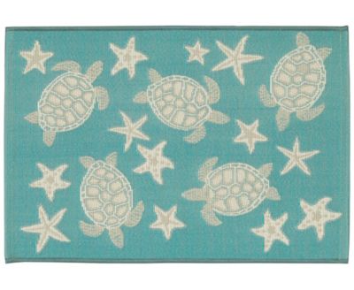 Liora Manne' - Esencia Turtle and Stars Rug Collection