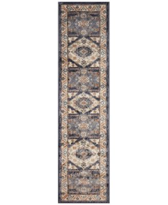 Liora Manne' - Ariana Floral Medallion 1'11"x7'6" Runner Area Rug