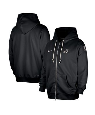 Nike - Men's Black Phoenix Suns Authentic Standard Issue Full-Zip Hoodie Jacket