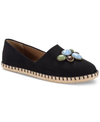 Style & Co - Women's Reevee Stitched-Trim Espadrille Flats