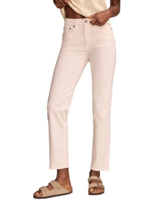 Lucky Brand - Women's High-Rise Zoe Straight-Leg Denim Jeans