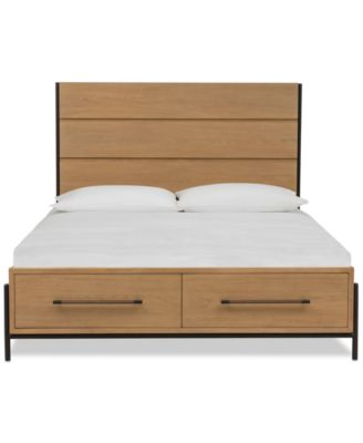 Furniture - Linstead Full Panel Storage Bed