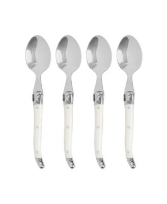 French Home - Faux Ivory Coffee Spoons, Set of 4
