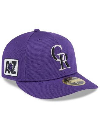 New Era - Men's Purple Colorado Rockies 2025 Spring Training Low Profile 59FIFTY Fitted Hat