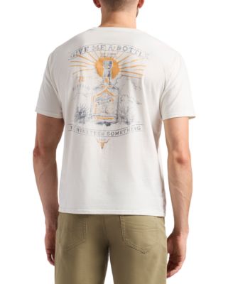 Buffalo David Bitton - Men's Tinglev Short Sleeve Graphic Crewneck T-Shirt