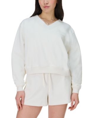 Sweaty Betty - Women's Cotton Blend Revive Cropped Sweatshirt
