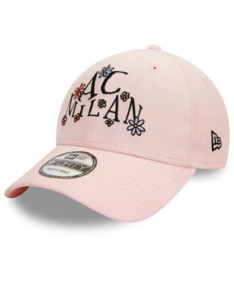 New Era - Men's Pink AC Milan Needle Cord Doodle 9FORTY Adjustable Hat