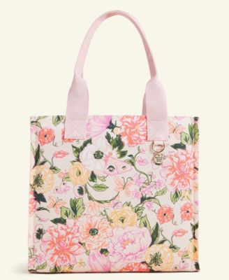 Macy's - Flower Show Printed Canvas Tote