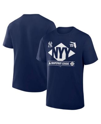 Fanatics - Men's  Navy New York Yankees 2025 Spring Training Grapefruit League True Icon T-Shirt