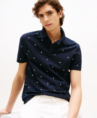Tommy Hilfiger - Men's All Over Print Polo Shirt