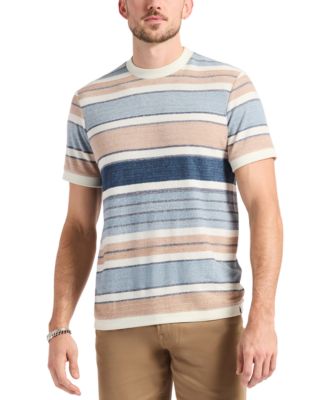 Buffalo David Bitton - Men's Konnair Textured Jersey Stripe T-Shirt