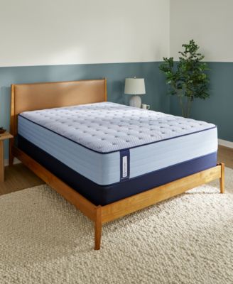 Sealy - Posturepedic Seafield 13" Firm Tight Top Mattress Set - Twin
