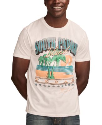 Lucky Brand - Men's South Padre Island Classic-Fit Graphic T-Shirt