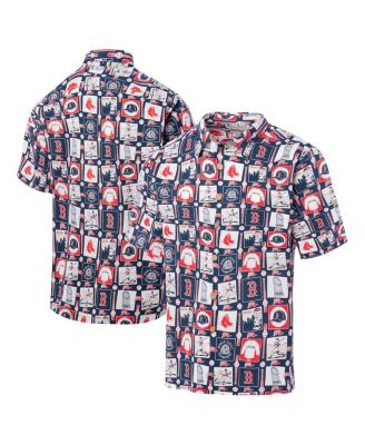 Reyn Spooner - Men's  Navy Boston Red Sox s Scenic Button-Up Shirt