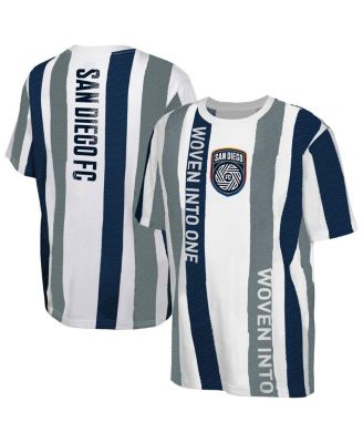Outerstuff - Big Boys and Girls White San Diego FC High Stepping T-Shirt