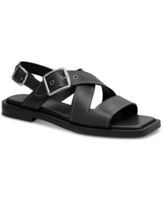 COACH - Women's Archival Buckled Flat Sandals