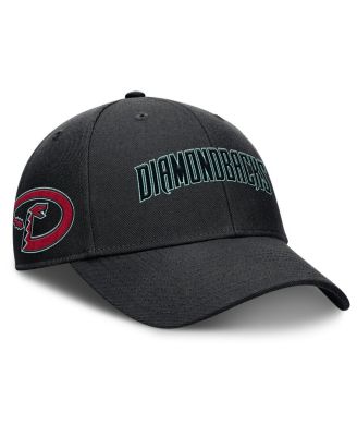 Nike - Men's Black Arizona Diamondbacks Rise Gaberdine Adjustable Hat